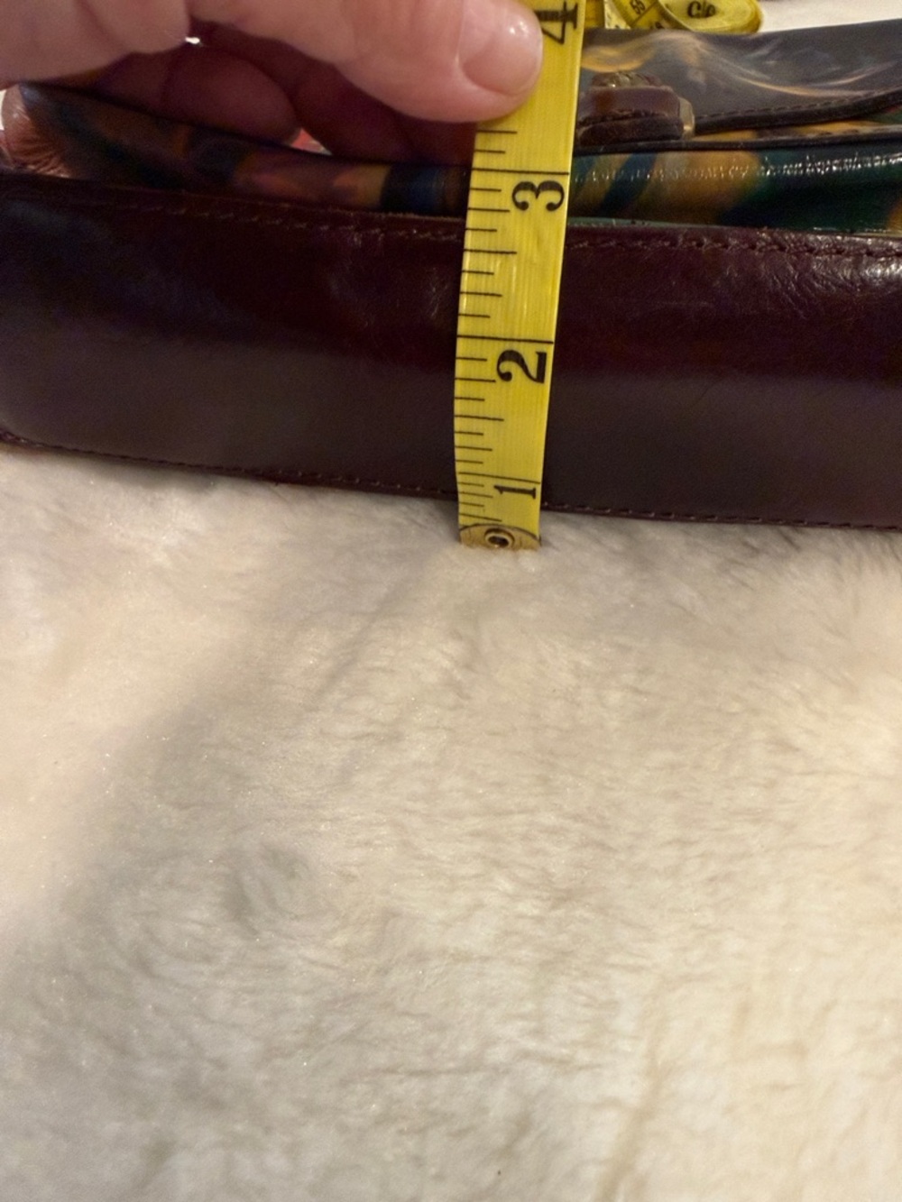 Patricia Nash Floral Leather Crossbody Bag – Vintage Style - Picture 12 of 13